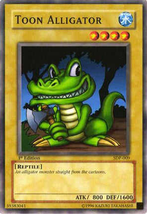 Toon Alligator (Common / Short Print) [SDP-009] Starter Deck: Pegasus Unlimited
