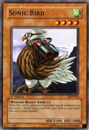 Sonic Bird (Common / Short Print) [SDP-011] Starter Deck: Pegasus Unlimited