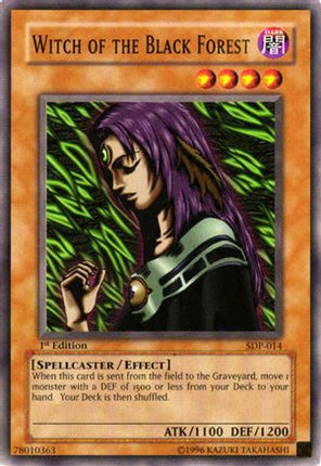 Witch of the Black Forest (Common / Short Print) [SDP-014] Starter Deck: Pegasus Unlimited