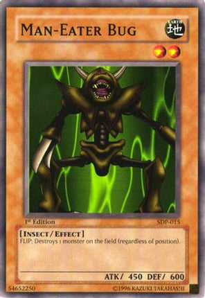Man-Eater Bug (Common / Short Print) [SDP-015] Starter Deck: Pegasus 1st Edition