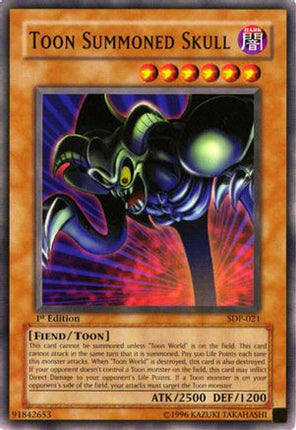 Toon Summoned Skull (Common / Short Print) [SDP-021] Starter Deck: Pegasus Unlimited