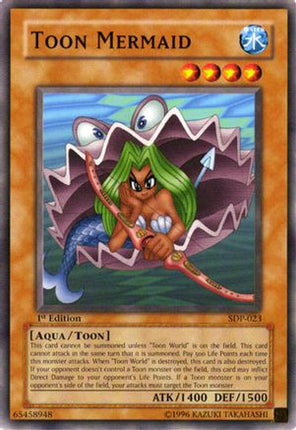 Toon Mermaid (Common / Short Print) [SDP-023] Starter Deck: Pegasus Unlimited