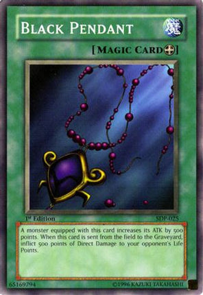 Black Pendant (Common / Short Print) [SDP-025] Starter Deck: Pegasus Unlimited