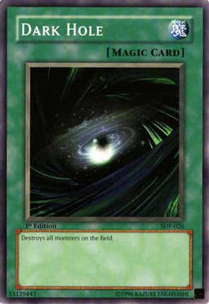 Dark Hole (Common / Short Print) [SDP-026] Starter Deck: Pegasus Unlimited