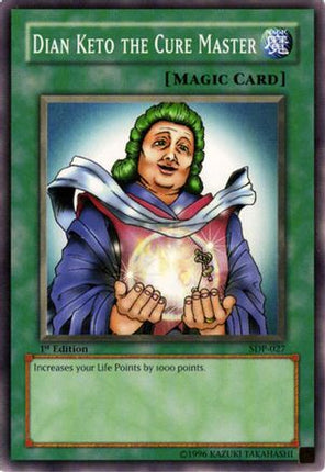 Dian Keto the Cure Master (Common / Short Print) [SDP-027] Starter Deck: Pegasus 1st Edition