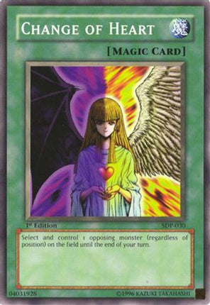 Change of Heart (Common / Short Print) [SDP-030] Starter Deck: Pegasus Unlimited