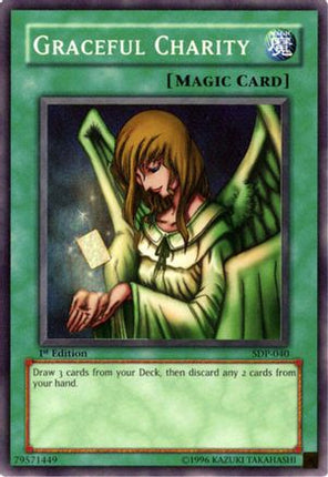 Graceful Charity (Super Rare) [SDP-040] Starter Deck: Pegasus Unlimited