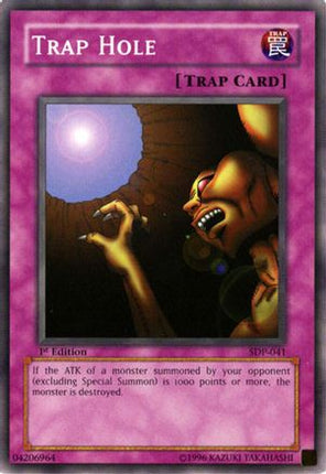 Trap Hole (Common / Short Print) [SDP-041] Starter Deck: Pegasus 1st Edition