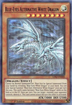 Blue-Eyes Alternative White Dragon (Purple) [LDS2-EN008] Ultra Rare