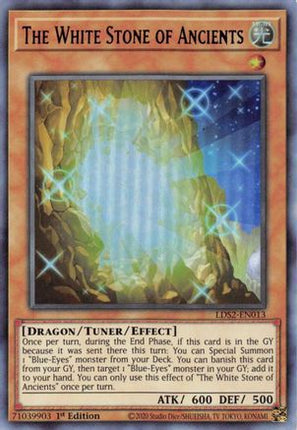 The White Stone of Ancients (Purple) (Ultra Rare) [LDS2-EN013] 1st Edition
