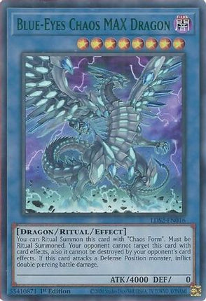 Blue-Eyes Chaos MAX Dragon (Green) (Ultra Rare) [LDS2-EN016] 1st Edition
