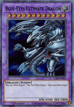 Blue-Eyes Ultimate Dragon (Blue) (Ultra Rare) [LDS2-EN018] 1st Edition