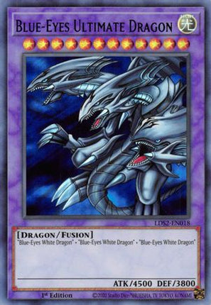 Blue-Eyes Ultimate Dragon (Purple) (Ultra Rare) [LDS2-EN018] 1st Edition