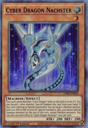 Cyber Dragon Nachster (Blue) (Ultra Rare) [LDS2-EN032] 1st Edition