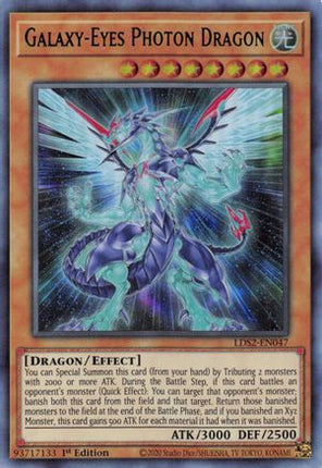 Galaxy-Eyes Photon Dragon (Green) (Ultra Rare) [LDS2-EN047] 1st Edition