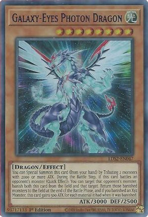 Galaxy-Eyes Photon Dragon (Purple) (Ultra Rare) [LDS2-EN047] 1st Edition