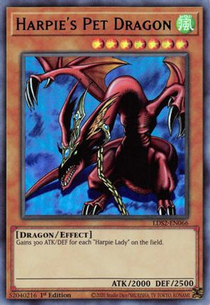Harpie's Pet Dragon (Blue) (Ultra Rare) [LDS2-EN066] 1st Edition