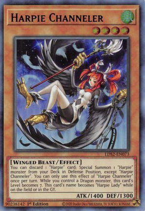 Harpie Channeler (Blue) (Ultra Rare) [LDS2-EN073] 1st Edition