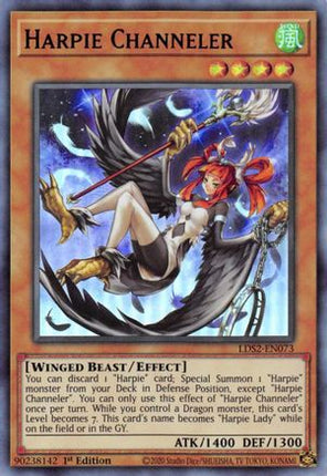 Harpie Channeler (Purple) (Ultra Rare) [LDS2-EN073] 1st Edition
