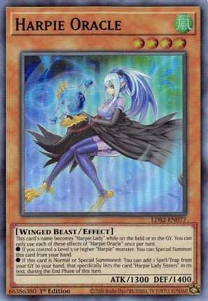 Harpie Oracle (Purple) (Ultra Rare) [LDS2-EN077] 1st Edition