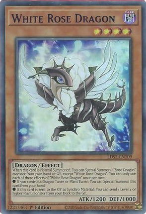 White Rose Dragon (Purple) (Ultra Rare) [LDS2-EN109] 1st Edition