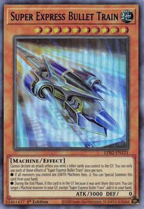 Super Express Bullet Train (Blue) (Ultra Rare) [LDS2-EN121] 1st Edition