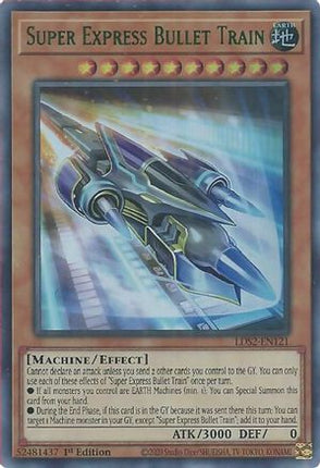 Super Express Bullet Train (Green) (Ultra Rare) [LDS2-EN121] 1st Edition