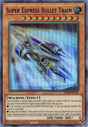 Super Express Bullet Train (Purple) (Ultra Rare) [LDS2-EN121] 1st Edition