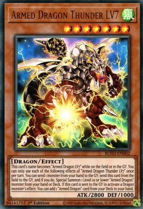 Armed Dragon Thunder LV7 (Ultra Rare) [BLVO-EN002] 1st Edition