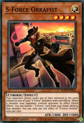 S-Force Orrafist (Super Rare) [BLVO-EN013] 1st Edition