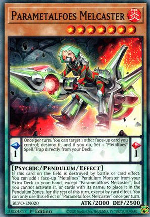 Parametalfoes Melcaster (Common / Short Print) [BLVO-EN020] 1st Edition