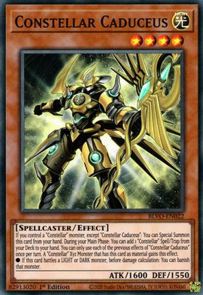 Constellar Caduceus (Super Rare) [BLVO-EN022] 1st Edition