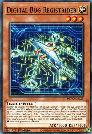 Digital Bug Registrider (Common / Short Print) [BLVO-EN023] 1st Edition