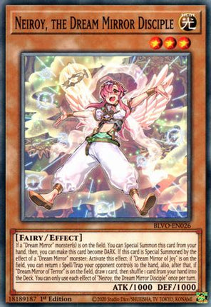 Neiroy, the Dream Mirror Disciple (Common / Short Print) [BLVO-EN026] 1st Edition