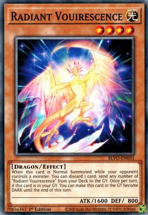 Radiant Vouirescence (Common / Short Print) [BLVO-EN031] 1st Edition