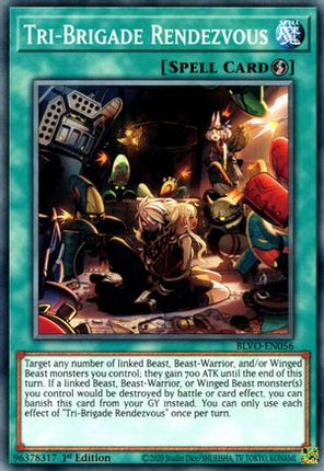 Tri-Brigade Rendezvous (Common / Short Print) [BLVO-EN056] 1st Edition