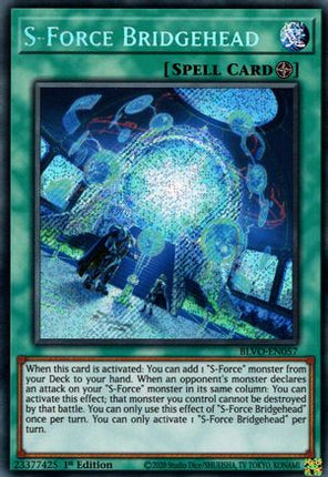 S-Force Bridgehead (Secret Rare) [BLVO-EN057] 1st Edition