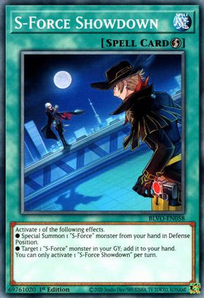 S-Force Showdown (Common / Short Print) [BLVO-EN058] 1st Edition