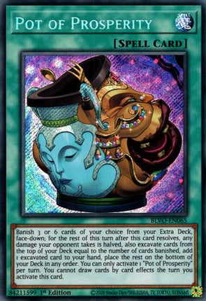 Pot of Prosperity (Secret Rare) [BLVO-EN065] 1st Edition