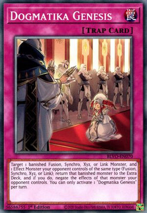 Dogmatika Genesis (Common / Short Print) [BLVO-EN070] 1st Edition