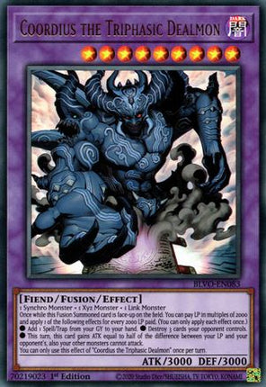 Coordius the Triphasic Dealmon (Ultra Rare) [BLVO-EN083] 1st Edition