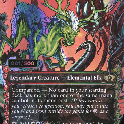 Jegantha, the Wellspring (Showcase) (Borderless) [Multiverse Legends] Serialized Foil