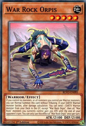 War Rock Orpis (Common / Short Print) [BLVO-EN095] 1st Edition