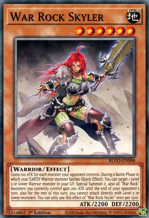 War Rock Skyler (Common / Short Print) [BLVO-EN096] 1st Edition