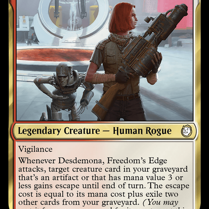 Desdemona, Freedom's Edge [Fallout] Surge Foil