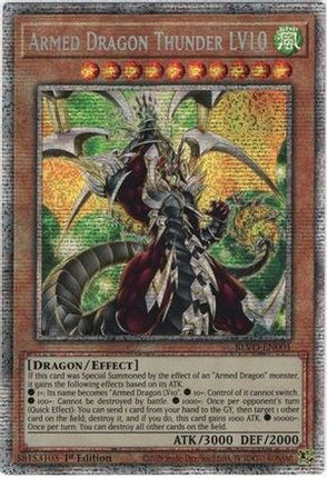Armed Dragon Thunder LV10 (Starlight Rare)  [BLVO-EN001] 1st Edition