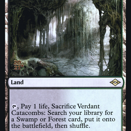 Verdant Catacombs [Modern Horizons 2 Promos] Prerelease Foil