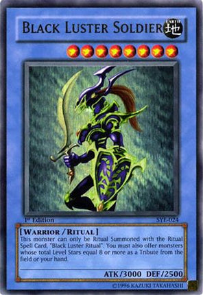 Black Luster Soldier (Ultra Rare) [SYE-024] Starter Deck: Yugi Evolution 1st Edition