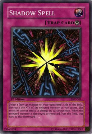 Shadow Spell (Super Rare) [SKE-041] Starter Deck: Kaiba Evolution Unlimited