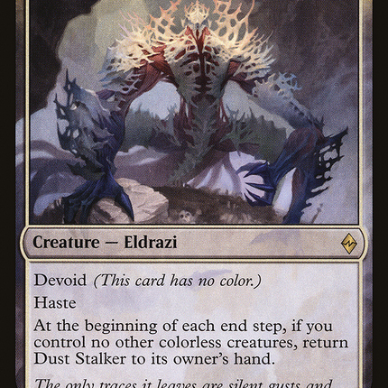 Dust Stalker (devoid) [Battle for Zendikar]